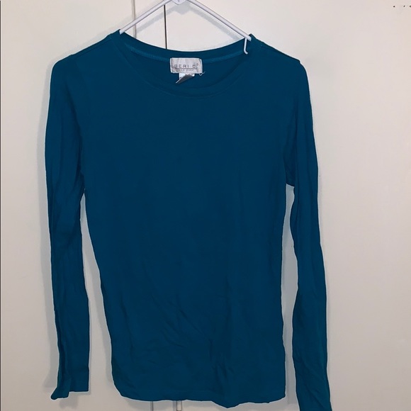 Teal Long-Sleeve Top - Picture 1 of 2